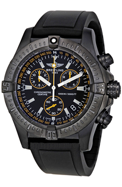 Breitling Avenger Seawolf Chronographe noir Ion-plated M73 Montre Réplique