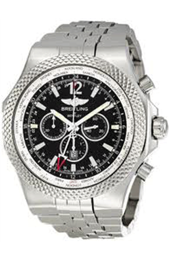 Breitling Bentley GMT noir Dial Automatique A4736212-B919SS Montre Réplique