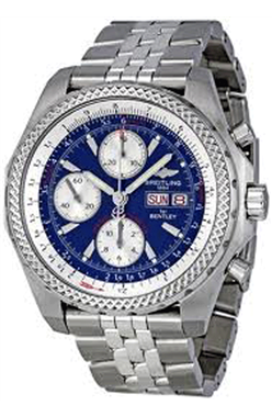 Breitling Bentley Motors Silver Dial Chronographe A253631 Montre Réplique