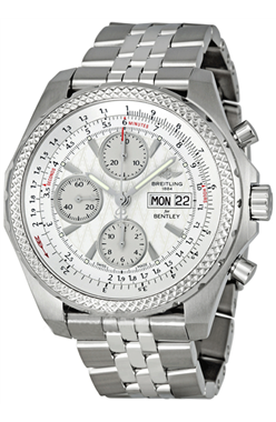 Breitling Bentley Motors Silver Dial Chronographe A253631 Montre Réplique - Cliquez sur l'image pour la fermer