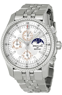 Breitling Bentley Motors Silver Dial Chronographe A253631 Montre Réplique