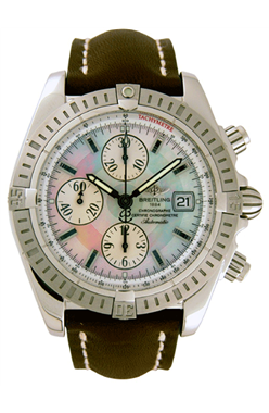 Breitling Windrider Chronomat Evolution Mother-of-pearl acier Br Montre Réplique