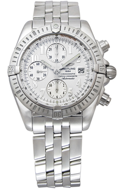 Breitling Windrider Chronomat Evolution acier Blanc Montre Réplique