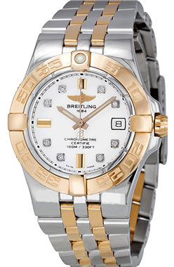 Breitling Galactic 30 Diamant Blanc Dial Dames71340L2-A Montre Réplique