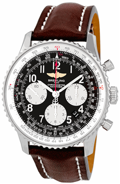 Breitling Navitimer 01 Inoxydable acier cuir Automatique Montre Réplique