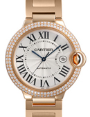 Cartier Ballon Bleu Diamant 18K Rose Or WE9008Z3 Montre Réplique