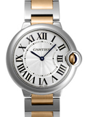 Cartier Ballon Bleu Or/acier Midsize unisexe W69008Z3 Montre Réplique