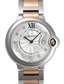 Cartier Ballon Bleu Or/acier unisexe W69008Z3 Montre Réplique