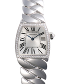 Cartier Dona Diamant Blanc Or Dames WE60019G Montre Réplique