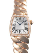 Cartier Dona Diamants Rose Or Dames WE60050I Montre Réplique
