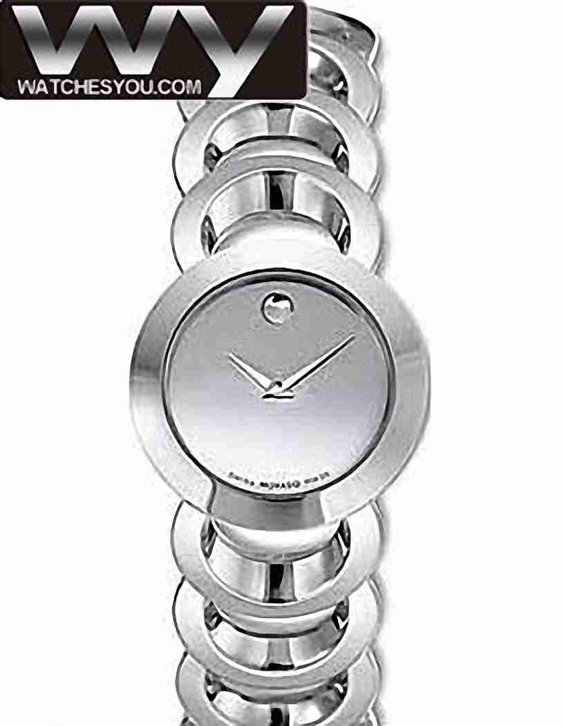 Movado Rondiro Inoxydable acier Femmes 0605525 Montre Réplique