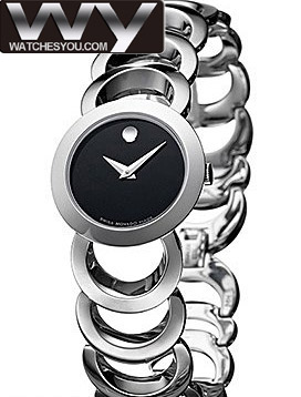 Movado Rondiro Inoxydable acier Femmes 0605499 Montre Réplique