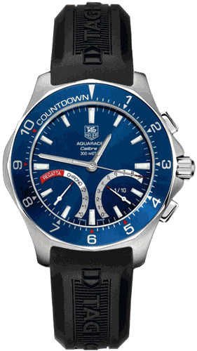 TAG Heuer Aquaracer Calibre S Regatta Hybrid Chronographe CAF7110.FT8010