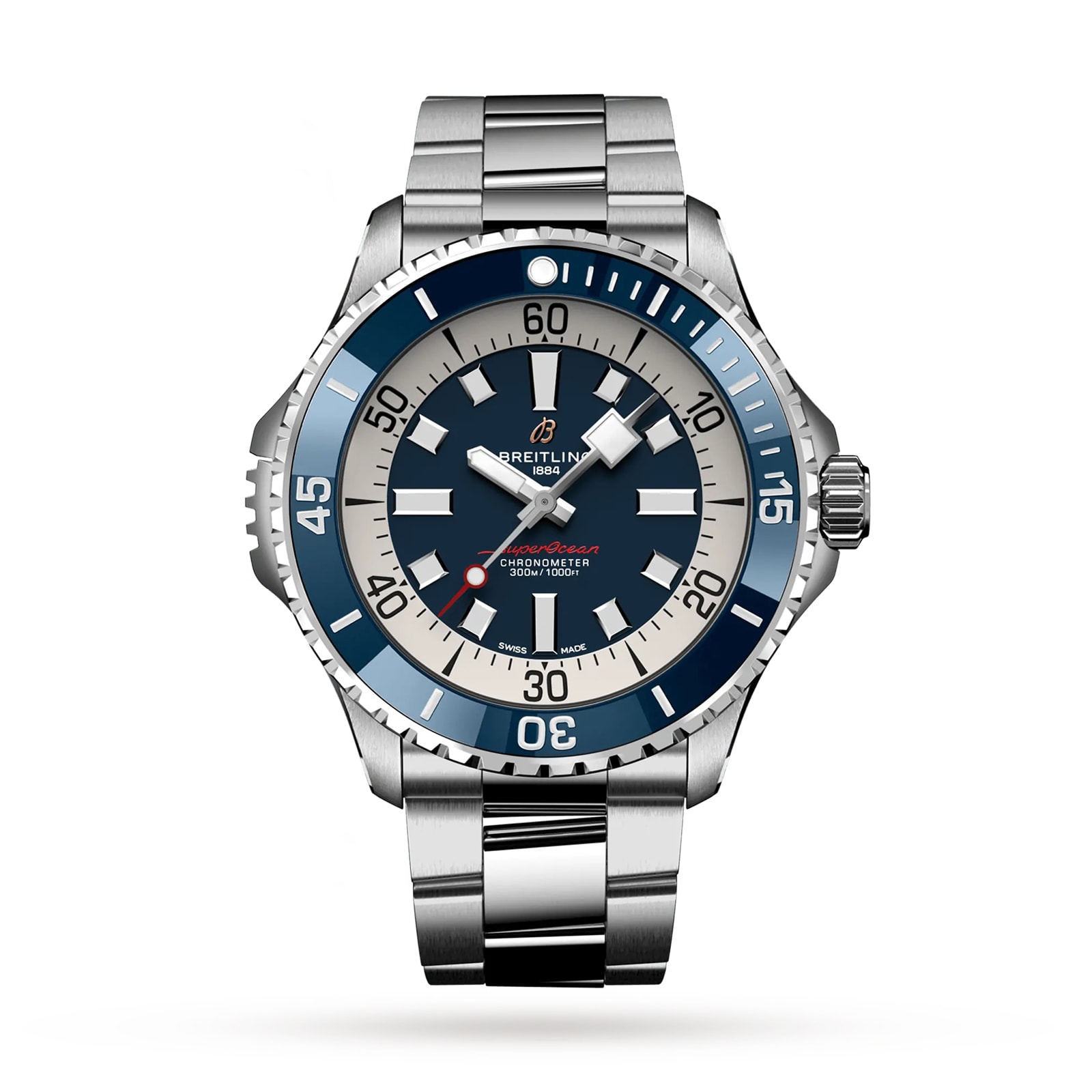 Montre Breitling Superocean Automatique 46 en acier inoxydable A17378E71C1A1 Montre Breitling Superocean Automatique 46 en acier inoxydable A17378E71C1A1
