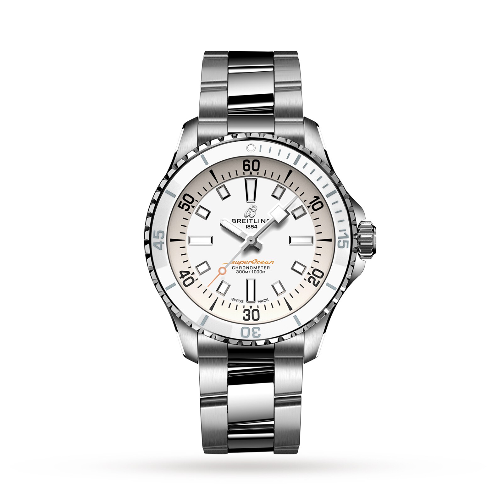 Montre Breitling Superocean Automatic 36 en acier inoxydable A17377211A1A1 Montre Breitling Superocean Automatic 36 en acier inoxydable A17377211A1A1
