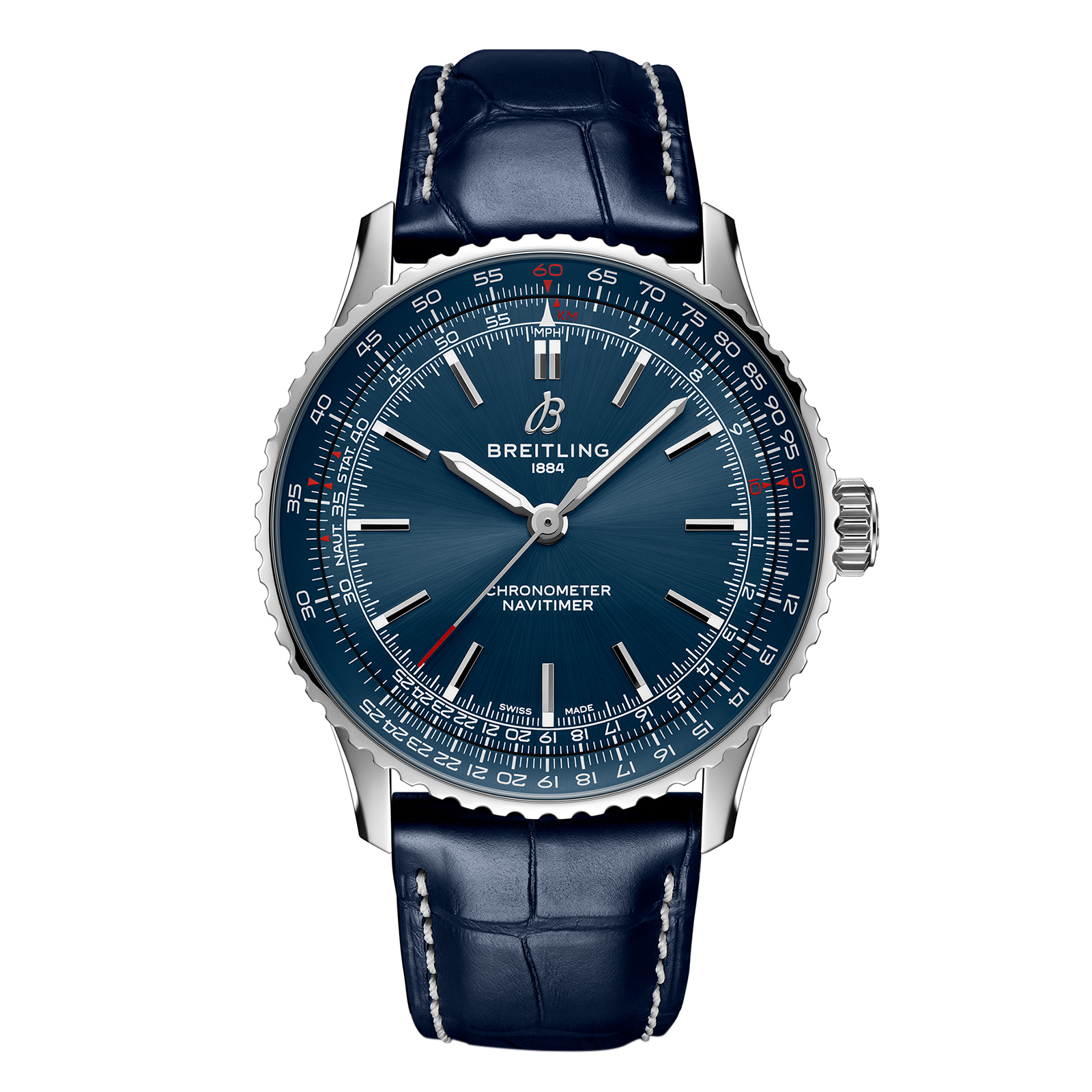 Montre Breitling Navitimer Automatique 41 mm pour homme Bleu A17329161C1P1