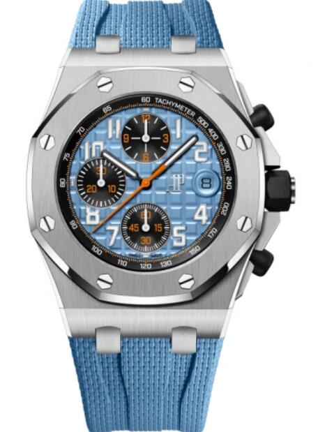 Montre Audemars Piguet Royal Oak Offshore Chronographe Automatique Acier Inoxydable 42 mm Cadran Bleu 26238ST.OO.A340CA.01  Montre Audemars Piguet Royal Oak Offshore Chronographe Automatique Acier Inoxydable 42 mm Cadran Bleu 26238ST.OO.A340CA.01