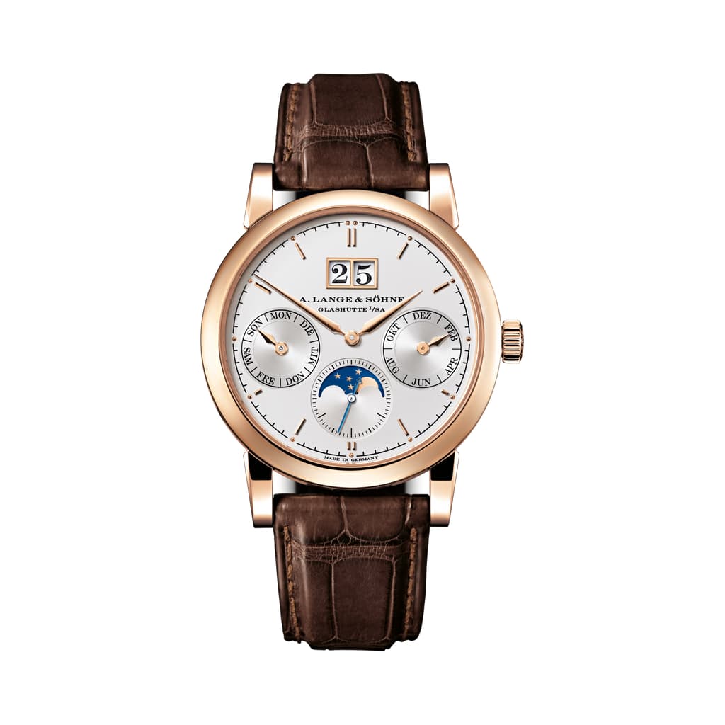 Montre Lange&Sohne SAXONIA CALENDRIER ANNUEL en or rose 18 carats 330.032