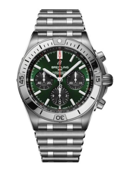 Montre Breitling Chronomat B01 42 Bentley chronographe pour homme AB0134101L1A1