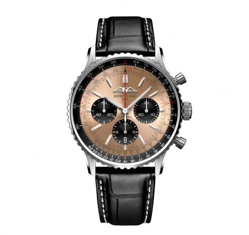 Montre Breitling Navitimer B01 Chronographe 43 mm en acier inoxydable AB0138241K1P1 Montre Breitling Navitimer B01 Chronographe 43 mm en acier inoxydable AB0138241K1P1