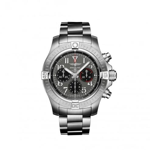 Montre Breitling Avenger B01 Chronographe 45 en acier inoxydable AB01821A1B1A1 Montre Breitling Avenger B01 Chronographe 45 en acier inoxydable AB01821A1B1A1
