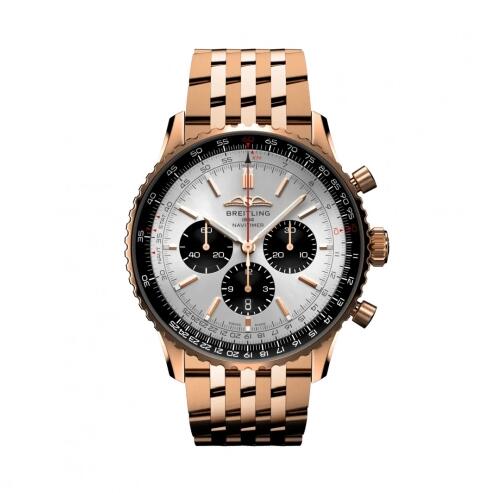 Montre Breitling Navitimer B01 Chronographe 46 Or Rouge RB0137241G1R1