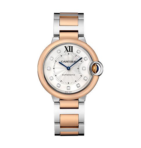Montre Cartier Ballon Bleu 36 mm pour femme W3BB0022