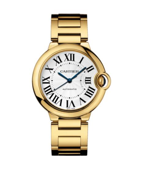 Montre Cartier Ballon Bleu 36 mm en or jaune WGBB0046