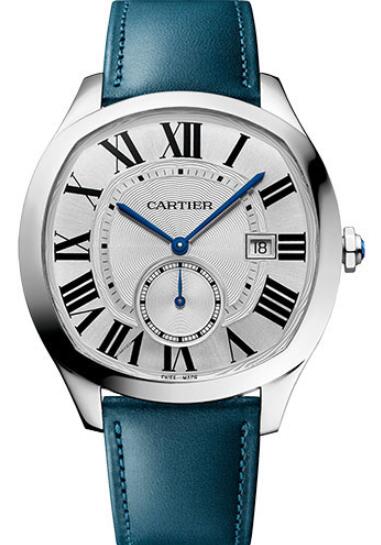 Montre homme Cartier Drive De Cartier automatique a grand cadran argente WSNM0021