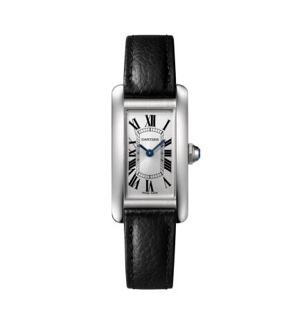 Montre Cartier Tank Americaine Modele Petite Mouvement a Quartz WSTA0049