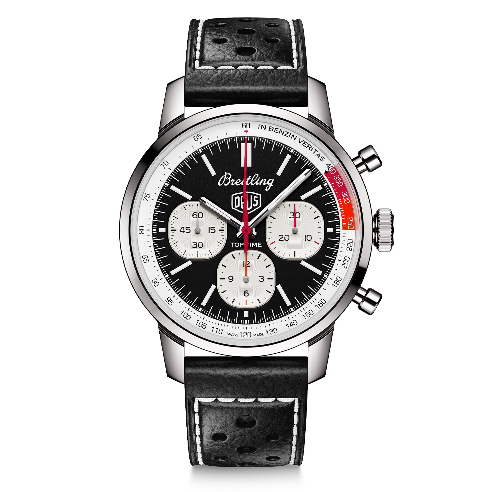 Montre homme Breitling Top Time B01 Deus 41 mm en cuir AB01765A1B1X1 Montre homme Breitling Top Time B01 Deus 41 mm en cuir AB01765A1B1X1