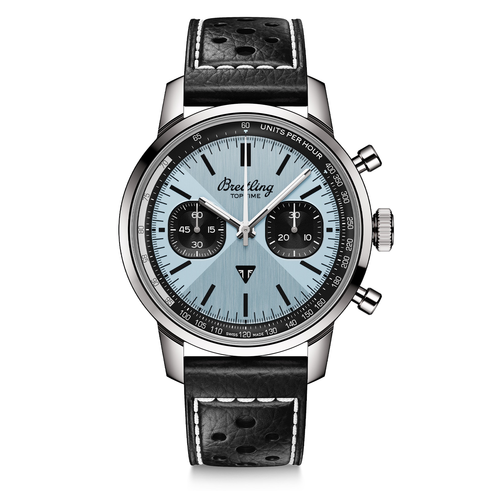 Montre Breitling Top Time B01 Triumph 41 mm pour homme, bracelet en cuir AB01764A1C1X1 Montre Breitling Top Time B01 Triumph 41 mm pour homme, bracelet en cuir AB01764A1C1X1